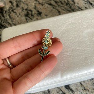 Lavender enamel pin